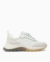 Calvin Klein Runner Lace Up Mesh Mix Kadın Sneaker White/Milky Green