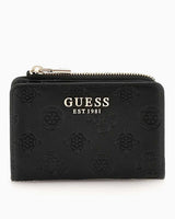 Guess Zarela Logolu Mini Cüzdan Black Logo