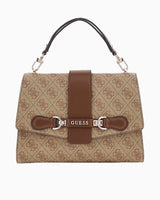 Guess Nolana Handle Flap Monogram El Çantası