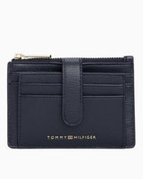 Tommy Hilfiger Logolu Fermuarlı Kadın Kartlık Space Blue