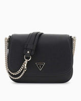 Guess Silvye Bucket Zincir Detaylı Omuz Çantası Black