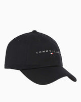 Tommy Hilfiger Linear Logo Şapka Black