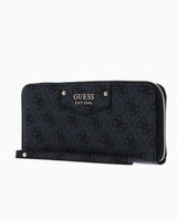 Guess Eco Brenton Monogram Cüzdan Coal Logo