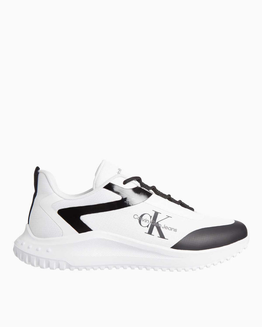 Calvin Klein Runner Low Top Logolu Sneakers Bright White/Black