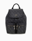 Guess Access Manhattan II Kadın Sırt Çantası Coal Logo