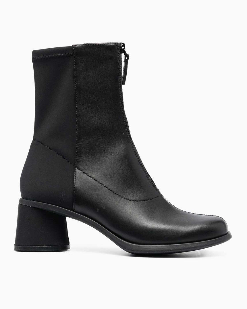 Camper Kiara Zip Topuklu Bot Siyah