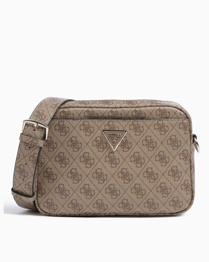 Guess Merıdıan Çapraz Askılı Kadın Çantası Latte Logo