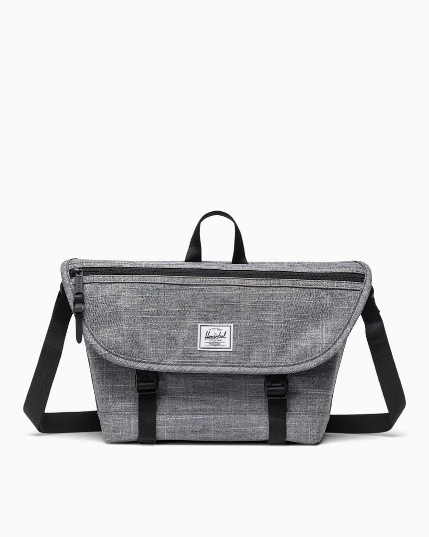 Herschel Cove Small Messenger Çapraz Askılı Çanta Raven Crosshatch