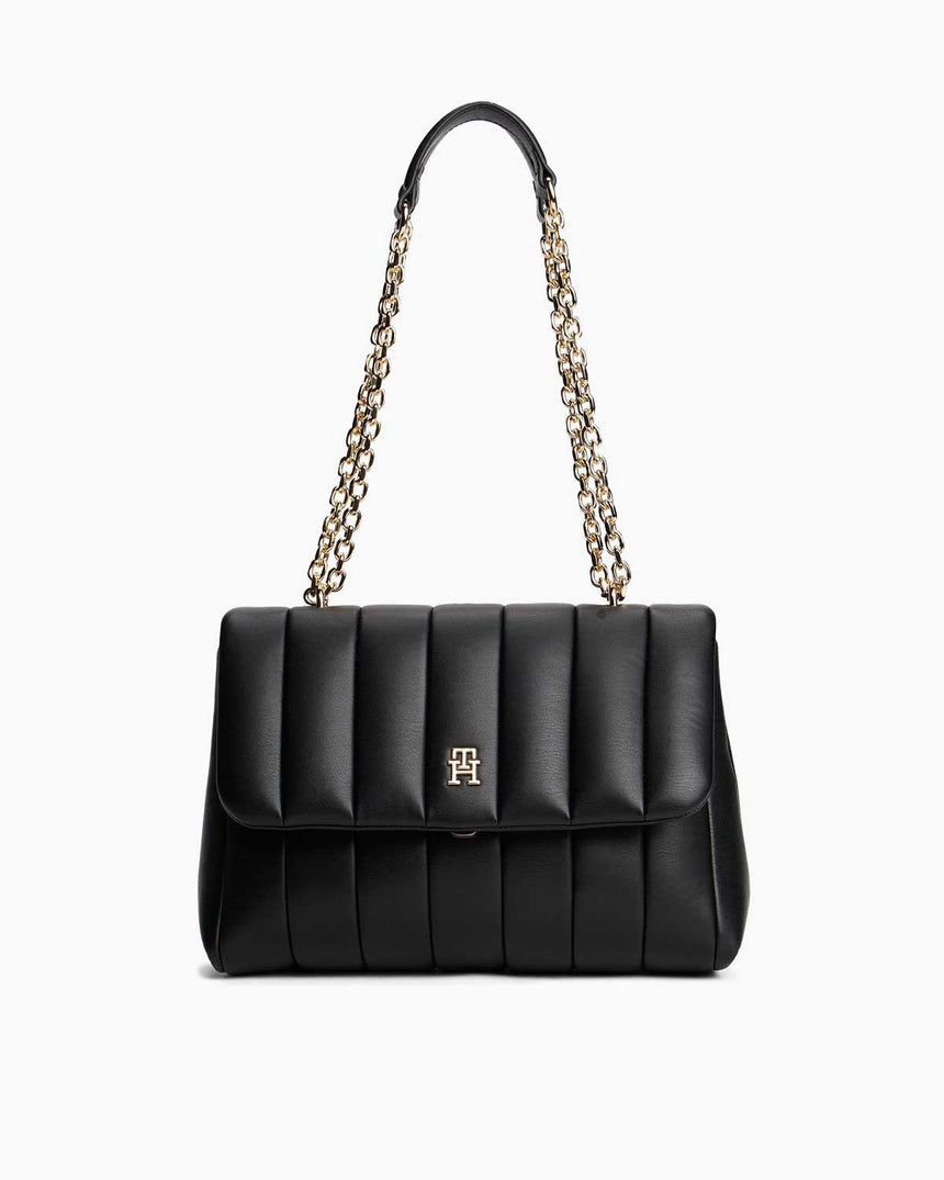 Tommy Hilfiger Grace Orta Boy Kadın Çapraz Askılı Çanta Black