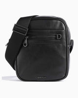 Calvin Klein Elevated Pu Reporter S Erkek Çapraz Askılı Çanta Ck Black Smooth