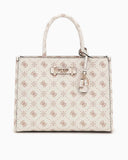 Guess Silia 2 Kadın El Çantası Vanilla Logo