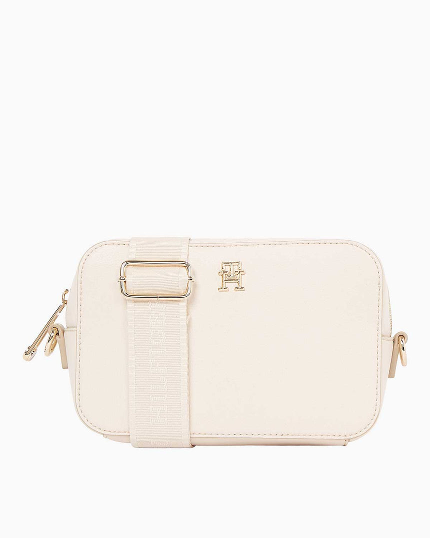 Tommy Hilfiger Soft Logo Kalın Askılı Çapraz Çanta Sugarcane