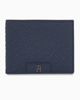 Tommy Hilfiger Monogram Mini Cüzdan Space Blue