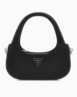 Guess Eco Jazlynn Hobo Uzun Askı Detaylı El Çantası Black