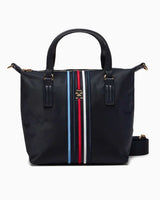 Tommy Hilfiger Poppy Small Tote Çapraz Askılı Çanta Blue