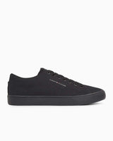 Tommy Hilfiger Low Top Canvas Ayakkabı Black