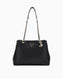 Guess Cresdia Status Satchel Omuz Çantası Black