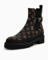 Guess Footwear Dress Logolu Bot Bronze / Black