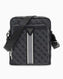Guess Milano Compact Monogram Baskılı Çapraz Askılı Çanta Coal Black