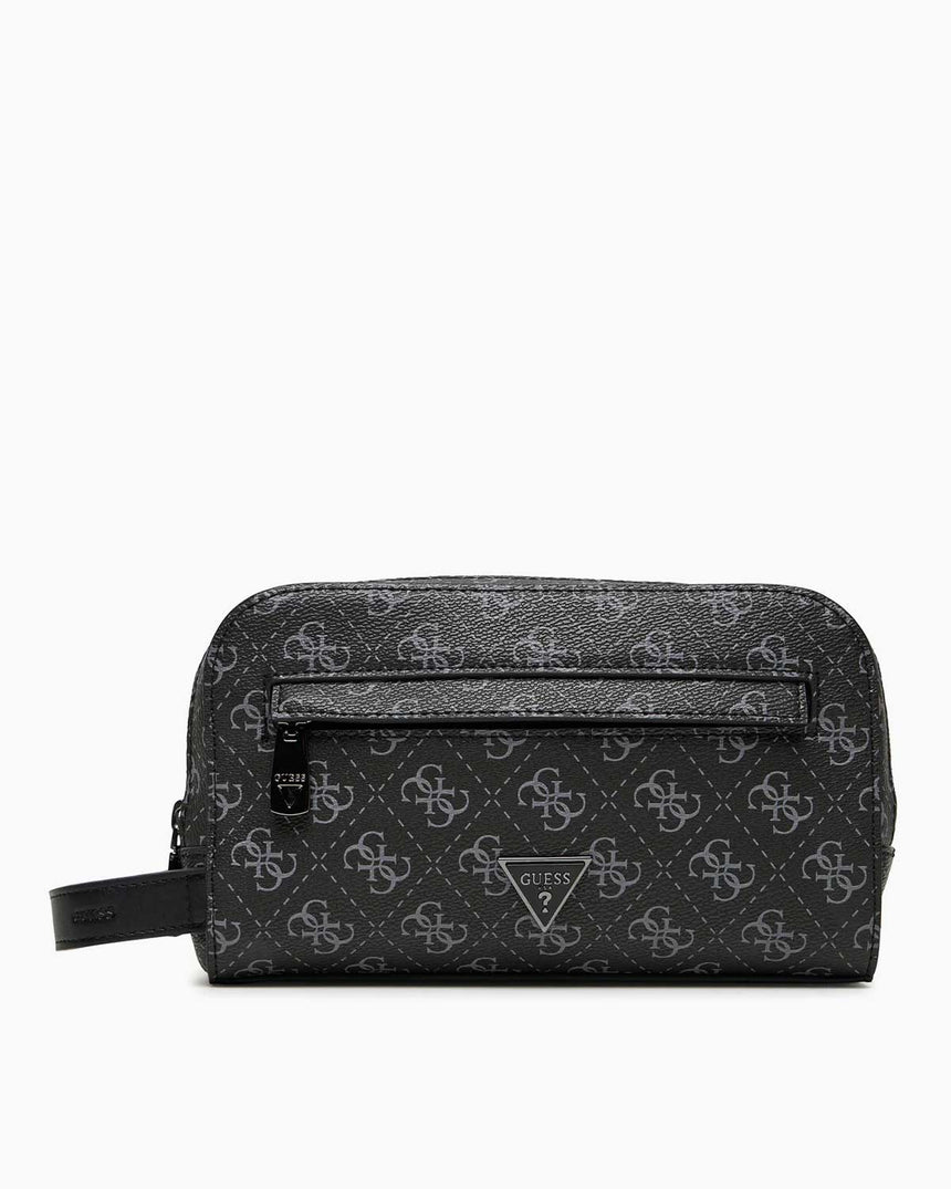 Guess Milano Erkek Makyaj Çantası Dark Black