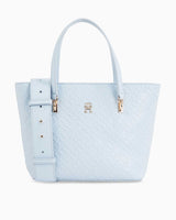 Tommy Hilfiger Refined Mini Tote El Çantası Breezy Blue
