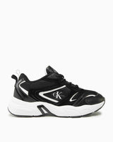 Calvin Klein Retro Tennis Runner Sneakers Black/Bright White