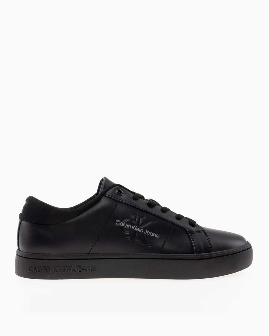 Calvin Klein Jeans Classic Cupsole Lace Up Sneaker Triple Black