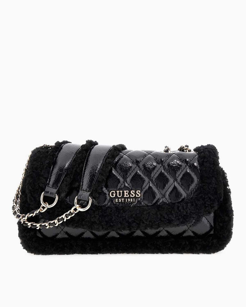 Guess Lida Cristi Kadın Omuz Çantası Black