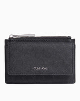 Calvin Klein Must Zip Flap Cüzdan Black Mono