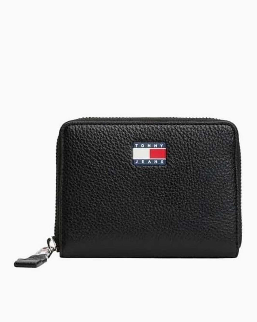 Tommy Hilfiger Must Fermuarlı Orta Boy Kadın Cüzdan Black