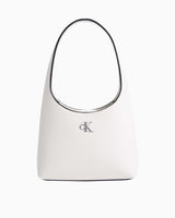 Calvin Klein Jeans Minimal Monogram Shoulder Omuz Çantası Creamy White