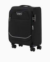 Pierre Cardin Orta Boy Kumaş Valiz Siyah