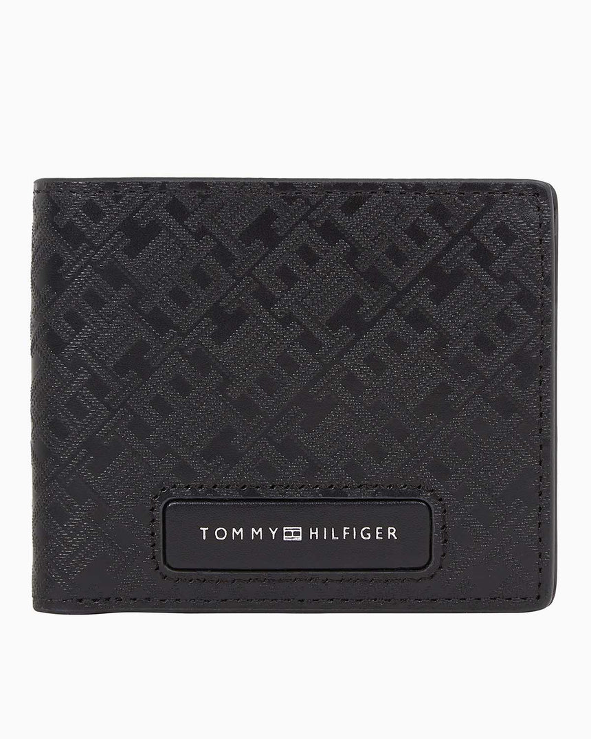 Tommy Hilfiger Th Monogram Bifold Cüzdan Black