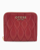 Guess Valla Fermuarlı Küçük Boy Kadın Cüzdan Red