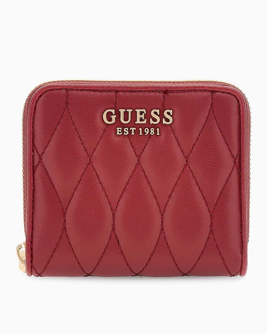 Guess Valla Fermuarlı Küçük Boy Kadın Cüzdan Red