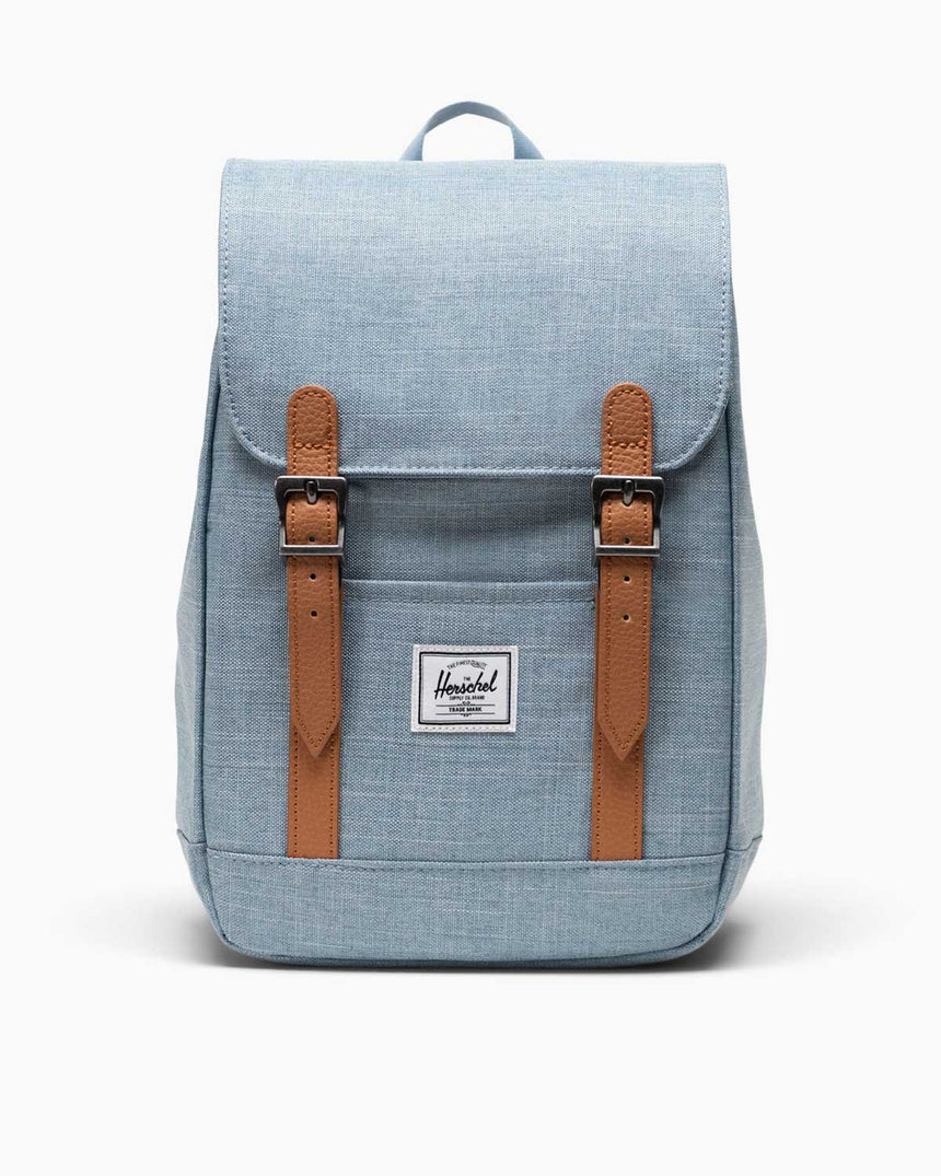 Herschel Retreat Mini Backpack Sırt Çantası Ashley Blue Crosshatch