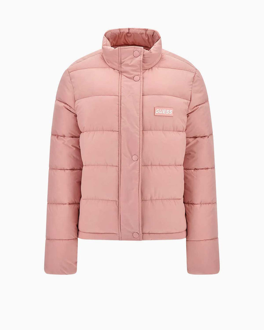 Guess Bertina Light Puffer Şişme Mont Face Powder