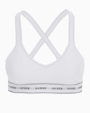 Guess Carrie Padded Triangle Bralet Pure Wgite