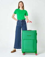 Benetton Büyük Boy Valiz Yeşil