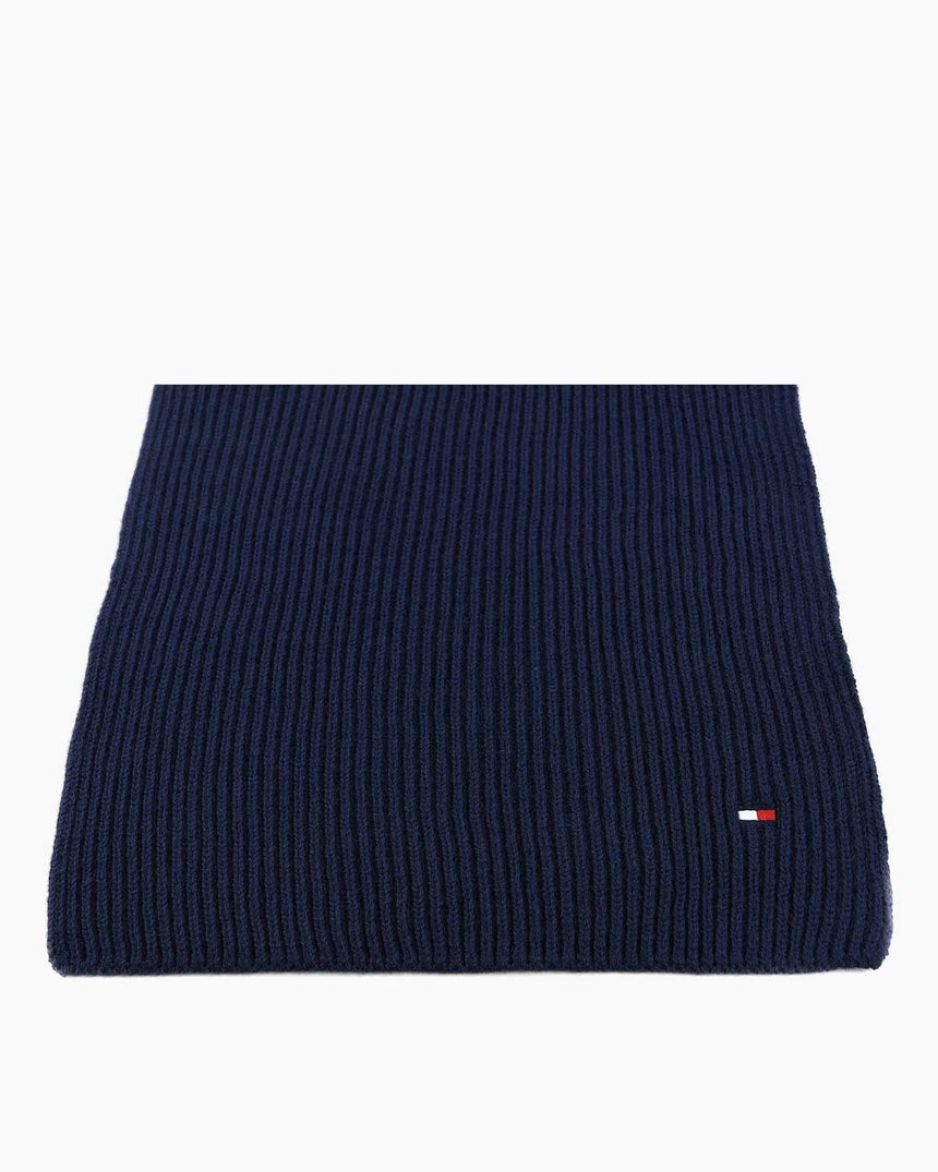 Tommy Hilfiger Flag Pima Cash Atkı Space Blue
