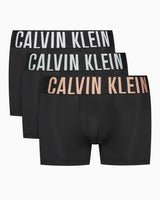 Calvin Klein Trunk Underwear Logolu Boxer Black / White