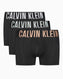 Calvin Klein Trunk Underwear Logolu Boxer Black / White