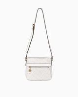 Us Polo Assn Ön Cep Fermuar Detaylı Çapraz Askılı Çanta Taş