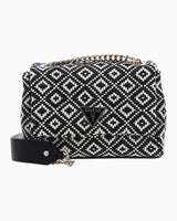 Guess Rianee Convertible Çapraz Askılı Çanta Black