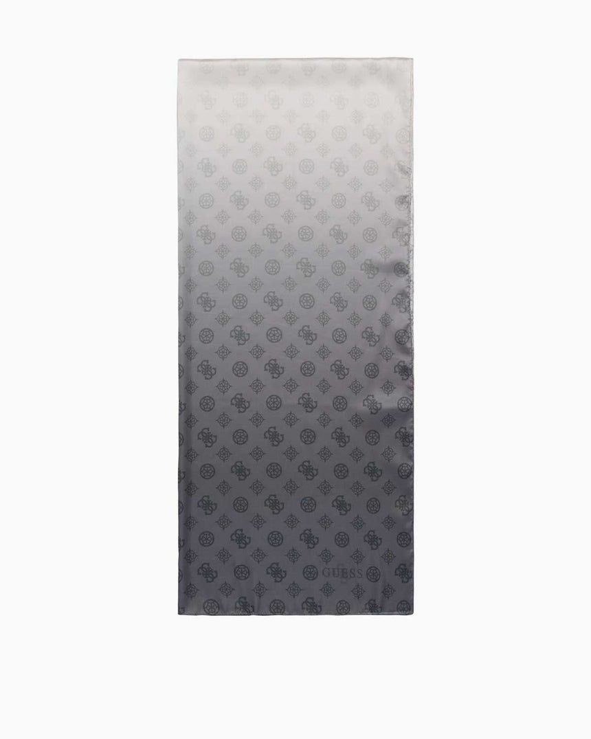 Guess Cresidia Logolu Şal Black Multi