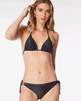 Guess String Brief Logolu Bikini Altı Jet Black A996