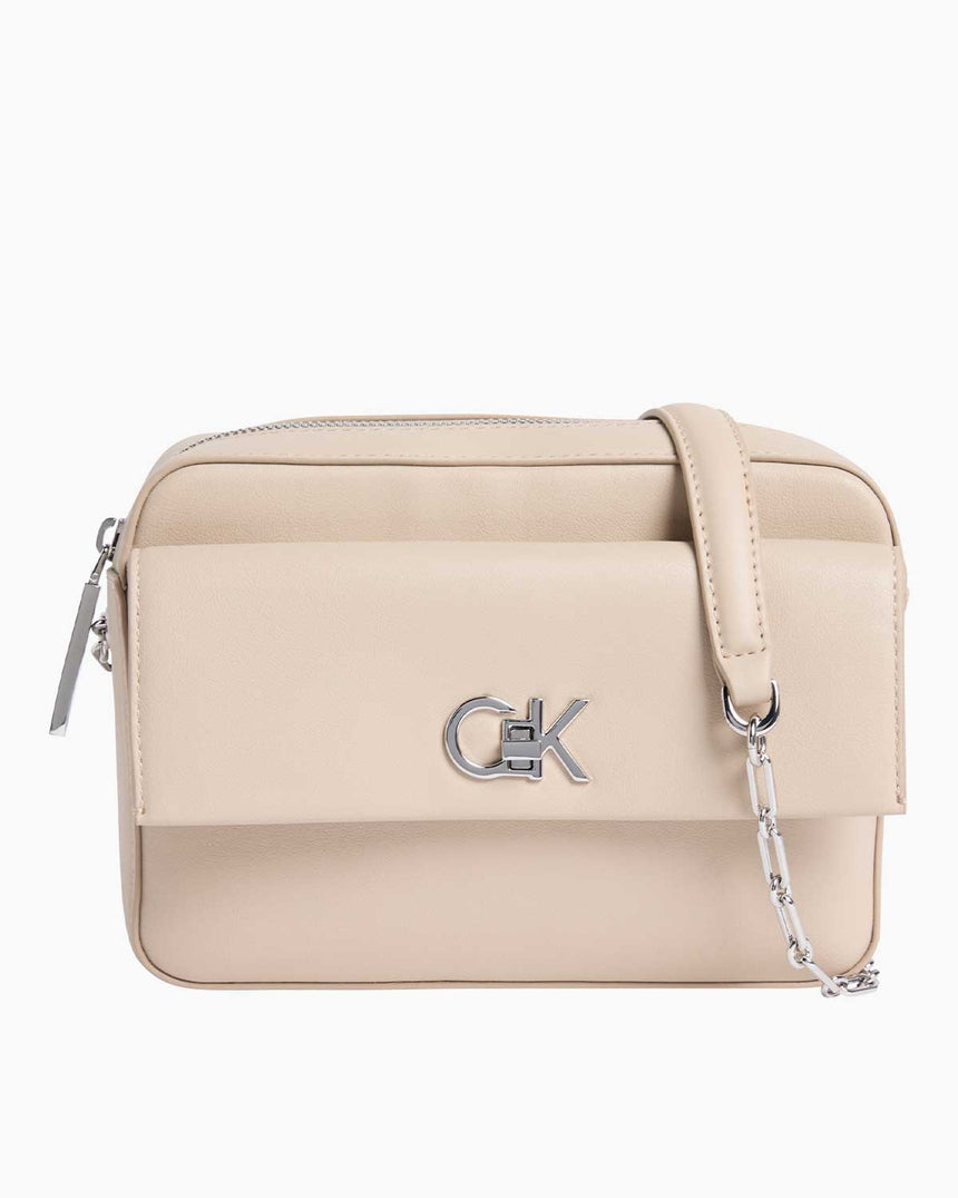 Calvin Klein Pocket Logolu Çapraz Askılı Çanta Crockery