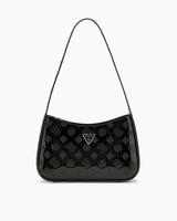 Guess Arnela Rugan Omuz Çantası Black Logo