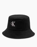 Calvin Klein Monogram Embro Bucket Hat Şapka Black