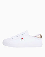 Tommy Hilfiger Canvas Lace Up Sneaker White